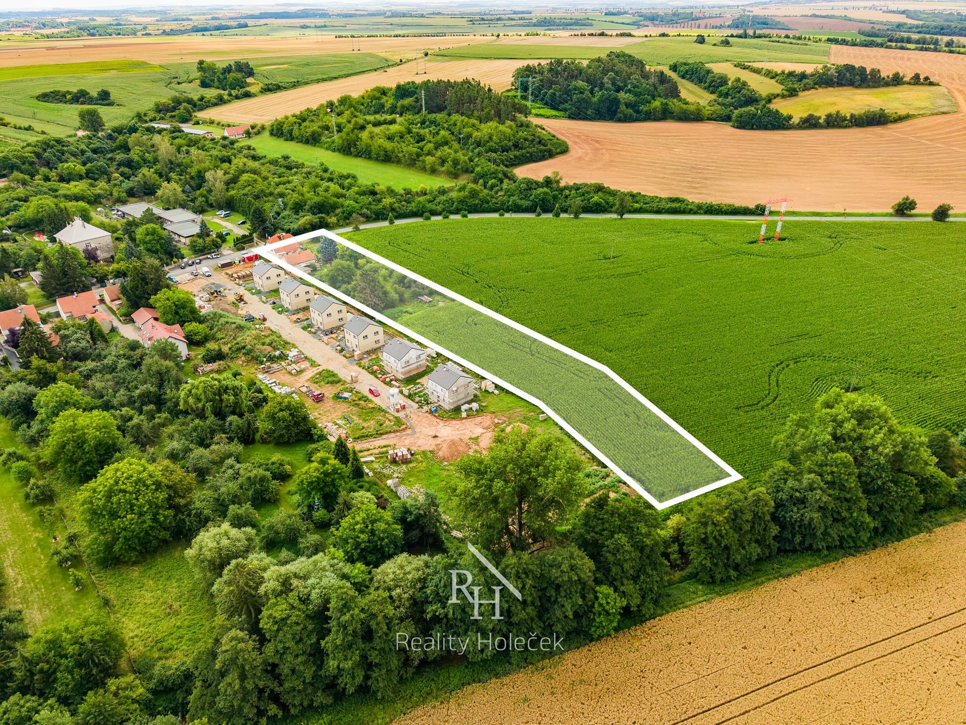Prodej pozemku na výstavbu až 7 RD